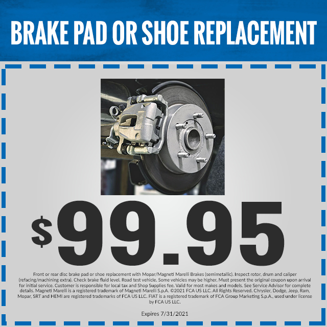 Service Department Coupons, Specials BonifaceHiers Chrysler Dodge Jeep