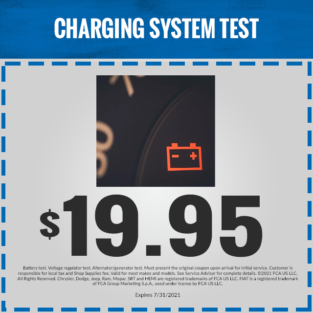 Service Department Coupons, Specials BonifaceHiers Chrysler Dodge Jeep