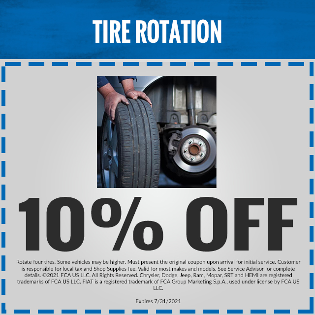 Service Department Coupons, Specials BonifaceHiers Chrysler Dodge Jeep